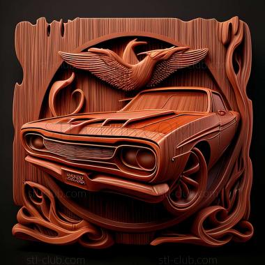 3D модель Plymouth Roadrunner (STL)